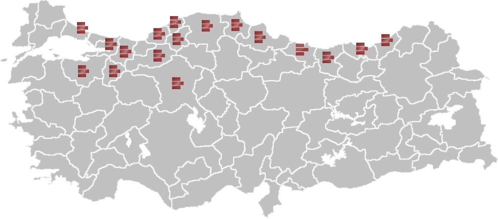 Satış Yaptığımız İller